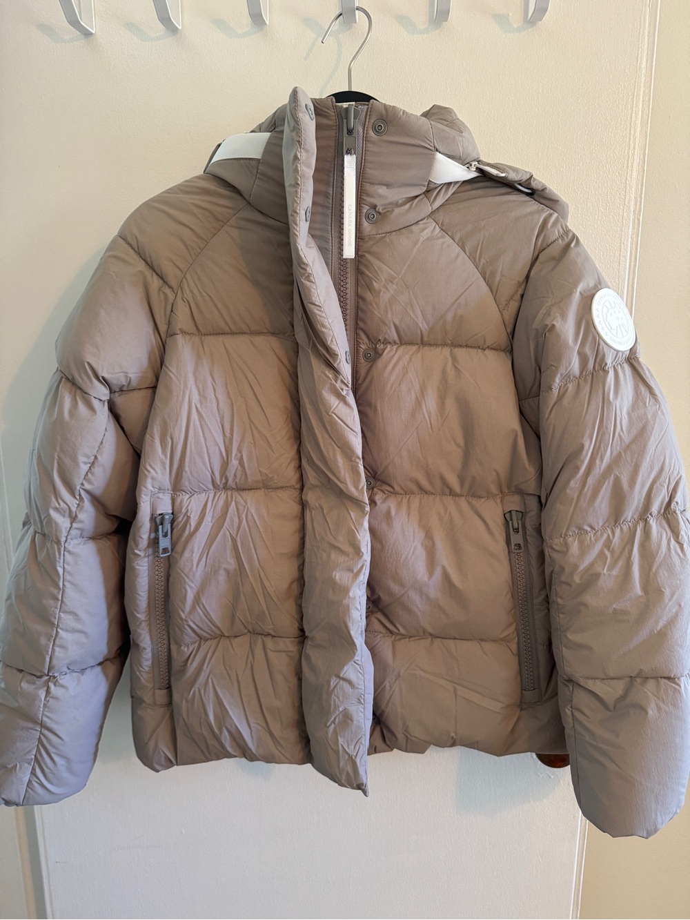 Canada Goose Junction Parka Size Small Taupe